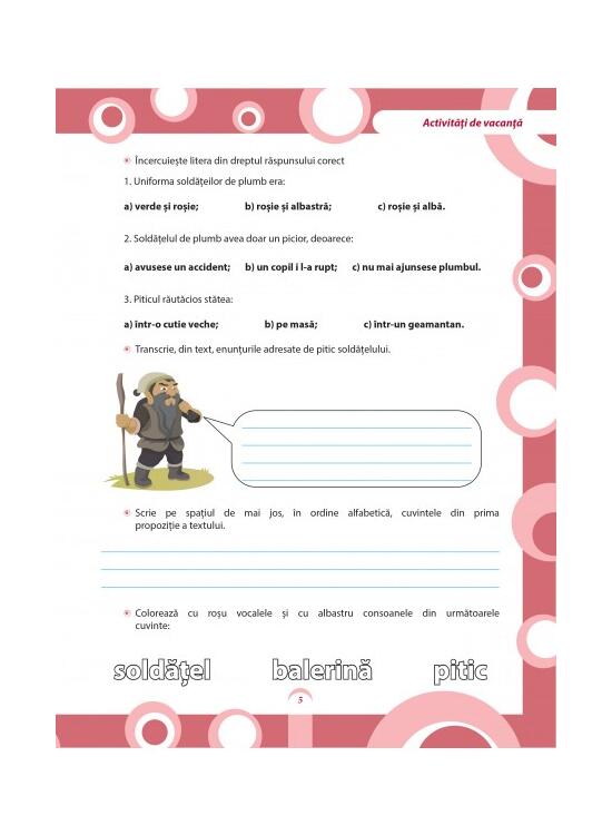 Copertă produs Activităţi de vacanţă pentru clasa a II-a - gallery big 3