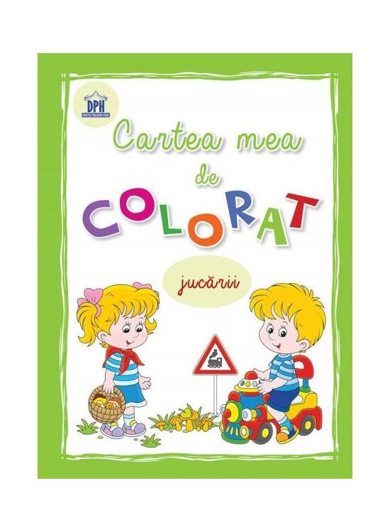 Copertă produs Cartea mea de colorat Jucării - gallery big 1