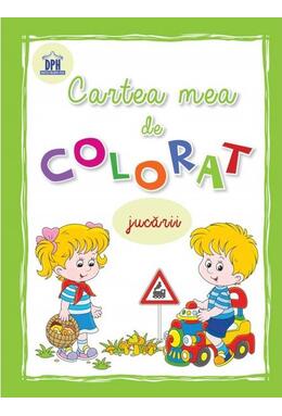 Copertă produs Cartea mea de colorat Jucării