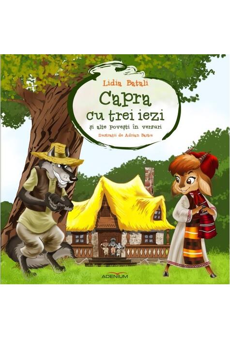 Copertă produs Capra cu trei iezi și alte povești &icirc;n versuri