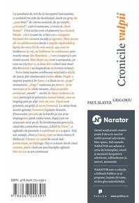 Copertă produs Cronicile vulpii. Amintiri din liceul anilor '90