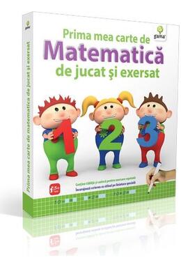 Copertă produs Prima mea carte de matematică de jucat și exersat (conține tăbliță și carioca)