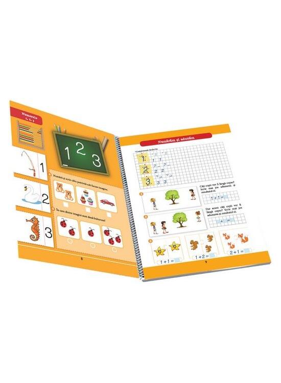 Copertă produs Prima mea carte de matematică de jucat și exersat (conține tăbliță și carioca) - gallery big 2