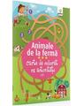 Copertă produs Carte de colorat cu activități. Animale de la fermă (3-5 ani) - thumb 1