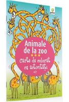 Imagine produs Carte de colorat cu activități. Animale de la Zoo (3-5 ani)