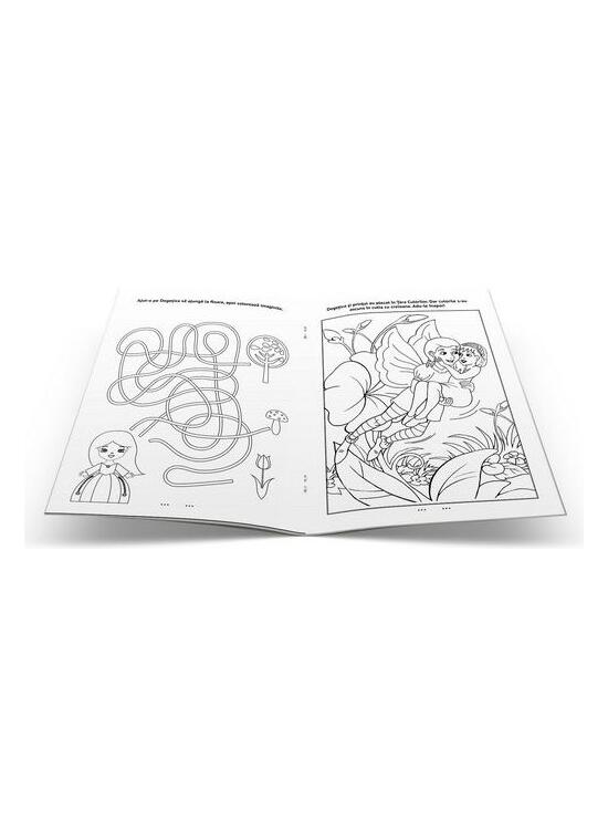 Copertă produs Carte de colorat cu activități. Povești (3-5 ani) - gallery big 2