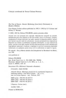 Copertă produs Arborele Gnozei. Mitologia gnostică de la creștinismul timpuriu la nihilismul modern