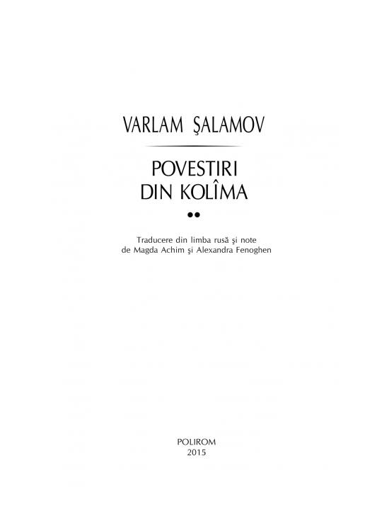 Copertă produs Povestiri din Kol&icirc;ma (Vol. II) - gallery big 6