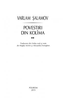 Copertă produs Povestiri din Kol&icirc;ma (Vol. II)