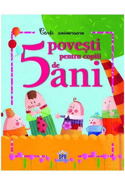 Copertă produs 5 povești pentru copiii de 5 ani