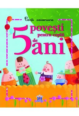 Copertă produs 5 povești pentru copiii de 5 ani