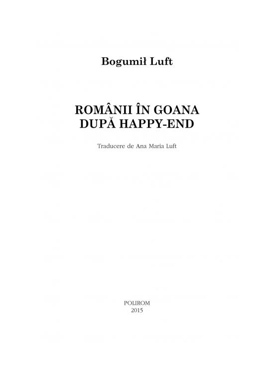 Copertă produs Rom&acirc;nii &icirc;n goana după happy-end - gallery big 5