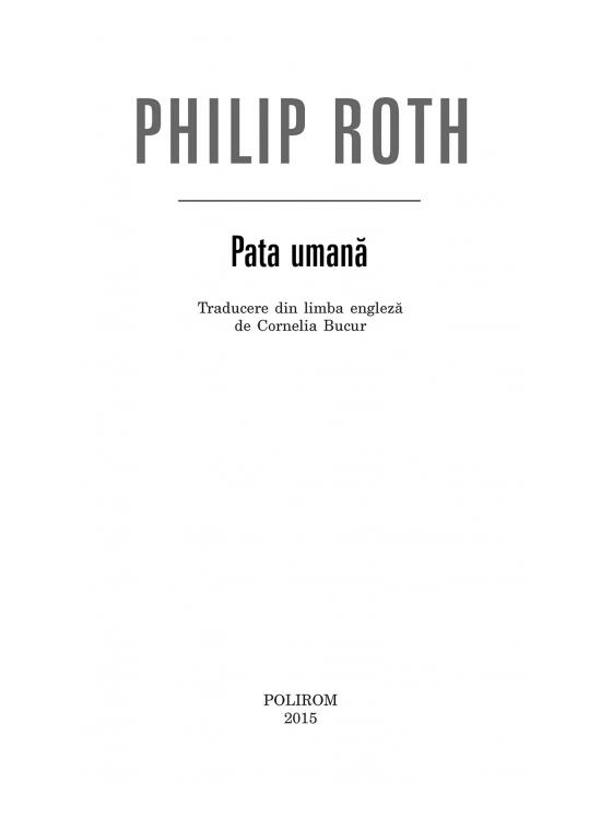 Copertă produs Pata umană - gallery big 5