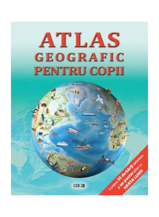 Copertă produs Atlas geografic pentru copii - gallery big 1