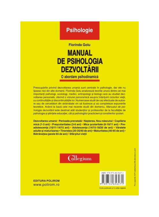 Copertă produs Manual de psihologia dezvoltării - gallery big 2