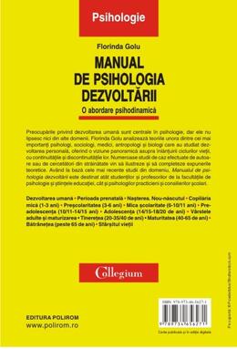 Copertă produs Manual de psihologia dezvoltării