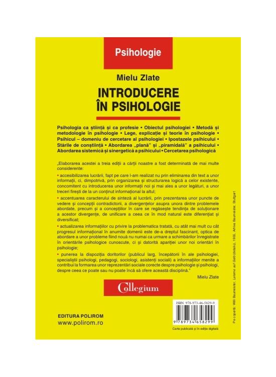 Copertă produs Introducere în psihologie - gallery big 2