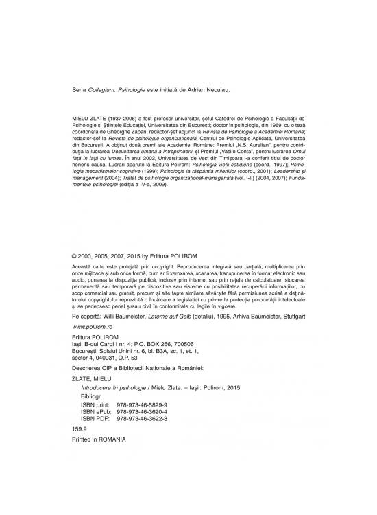 Copertă produs Introducere în psihologie - gallery big 3