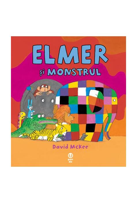 Copertă produs Elmer şi monstrul