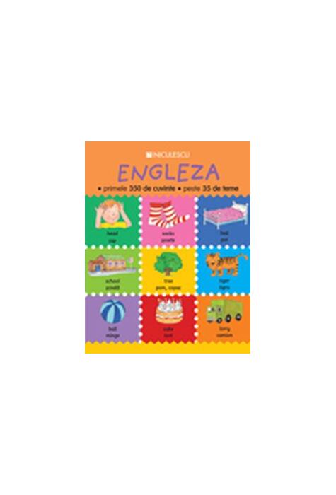 Copertă produs Engleza - primele 350 de cuvinte - peste 35 de teme