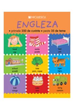 Copertă produs Engleza - primele 350 de cuvinte - peste 35 de teme