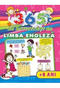 Copertă produs 365 de activități de limba engleză (+8 ani)