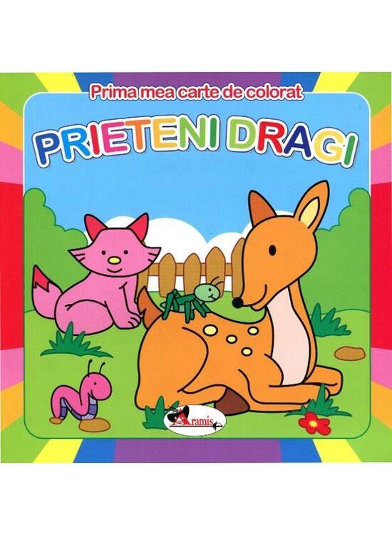 Copertă produs Prima mea carte de colorat. Prieteni dragi - gallery big 1
