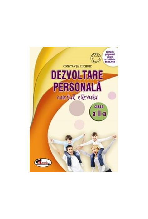 Copertă produs Dezvoltare personală. Caietul elevului clasa a II-a