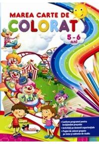Copertă produs Marea carte de colorat (5-6 ani)