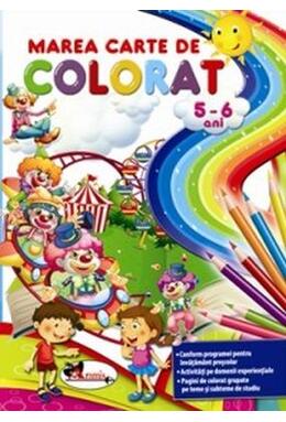 Copertă produs Marea carte de colorat (5-6 ani)