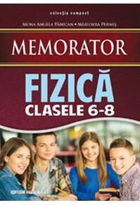 Copertă produs Memorator de Fizică pentru clasele VI-VIII