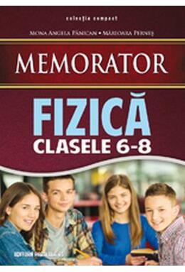 Copertă produs Memorator de Fizică pentru clasele VI-VIII