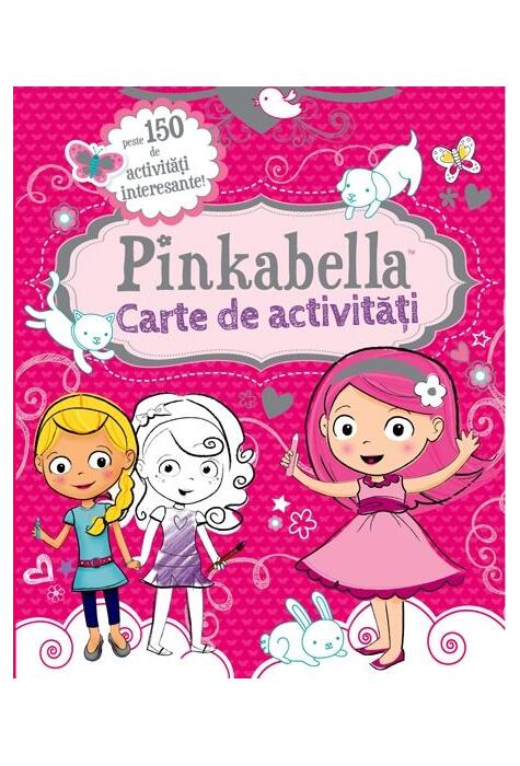 Copertă produs Pinkabella. Carte de activități
