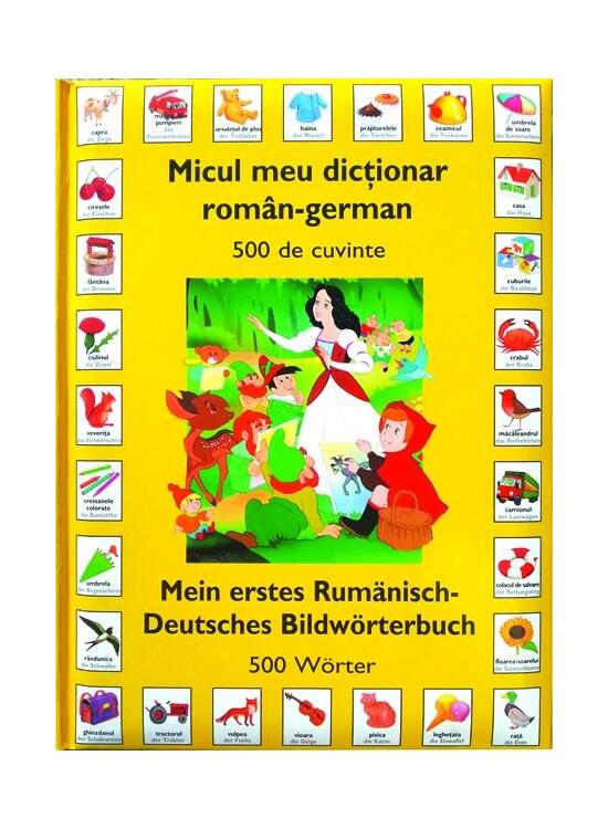 Copertă produs Micul meu dicționar Român-German (500 de cuvinte) - gallery big 1