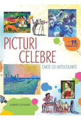 Copertă produs Picturi celebre. Enciclopedie cu autocolante