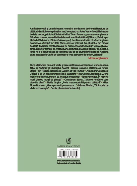 Copertă produs Lâna de aur. Călătorii și călătoriile în literatura română - gallery big 2