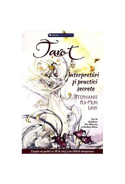 Copertă produs Tarot. Interpretări și practici secrete (conține un pachet cu 78 de cărți și un Ghid de interpretare)