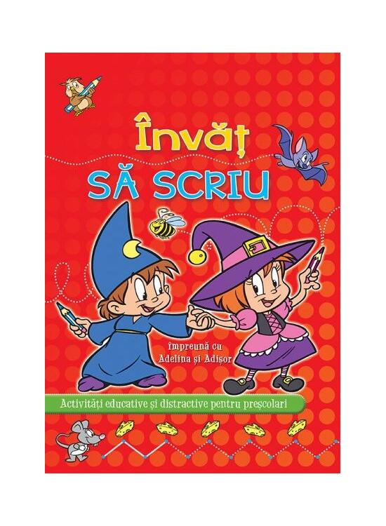 Copertă produs &Icirc;nvăț Să scriu cu Adelina și Adișor - gallery big 1