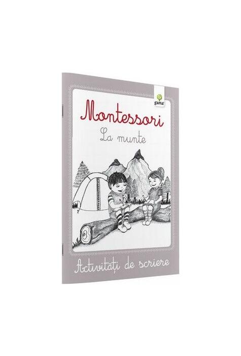 Copertă produs Activități de scriere Montessori. La munte