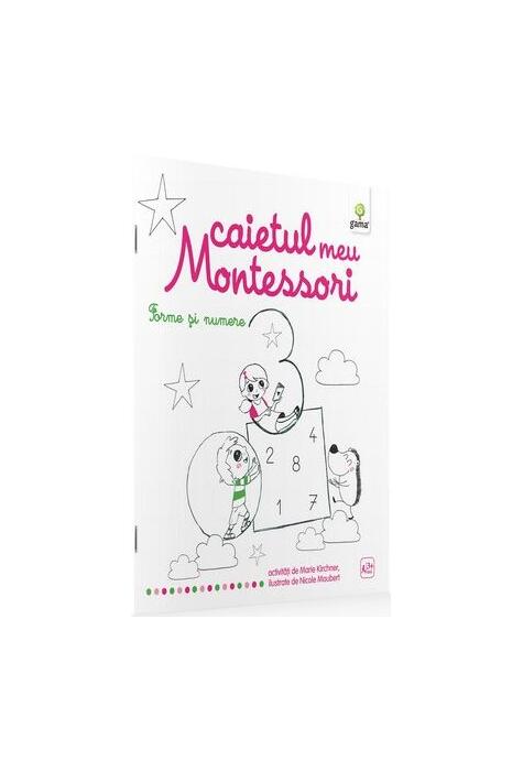 Copertă produs Caietul meu Montessori. Forme și numere (3+ ani)