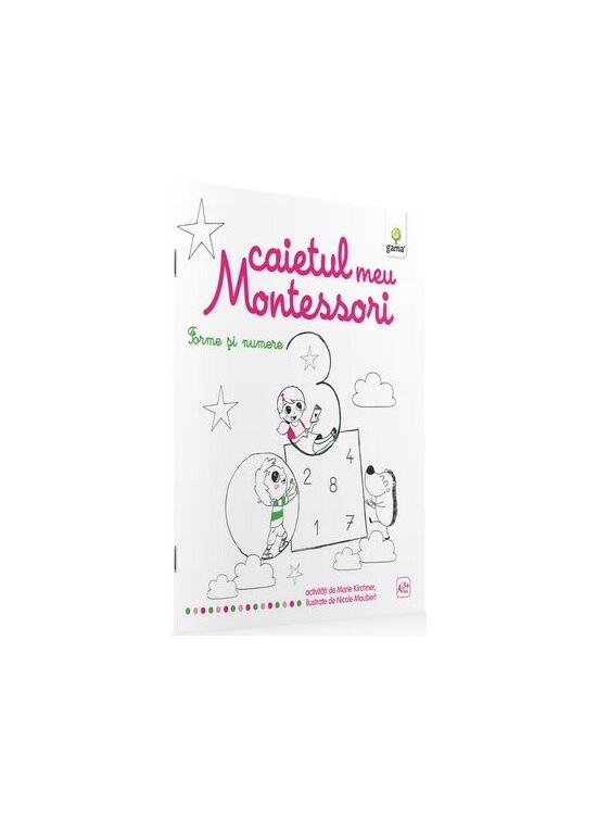 Copertă produs Caietul meu Montessori. Forme și numere (3+ ani) - gallery big 1