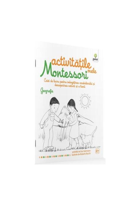 Copertă produs Activitățile mele Montessori. Geografie (4+ ani)