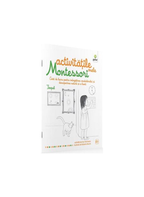 Copertă produs Activitățile mele Montessori. Timpul (4+ ani) - gallery big 1