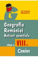 Imagine produs Geografia Romaniei, Noțiuni esențiale, clasa a VIII-a