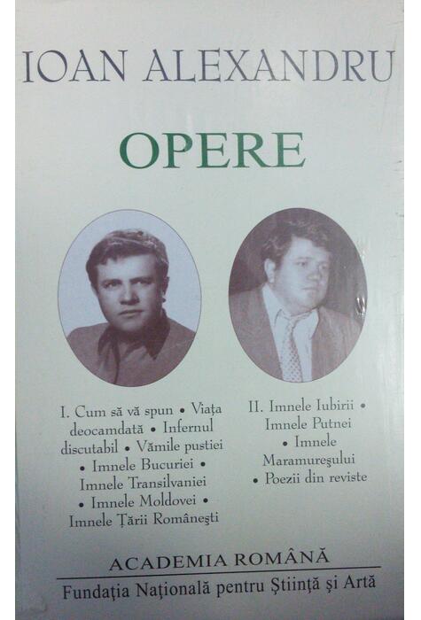 Copertă produs Ioan Alexandru. Opere (Vol. I+II)