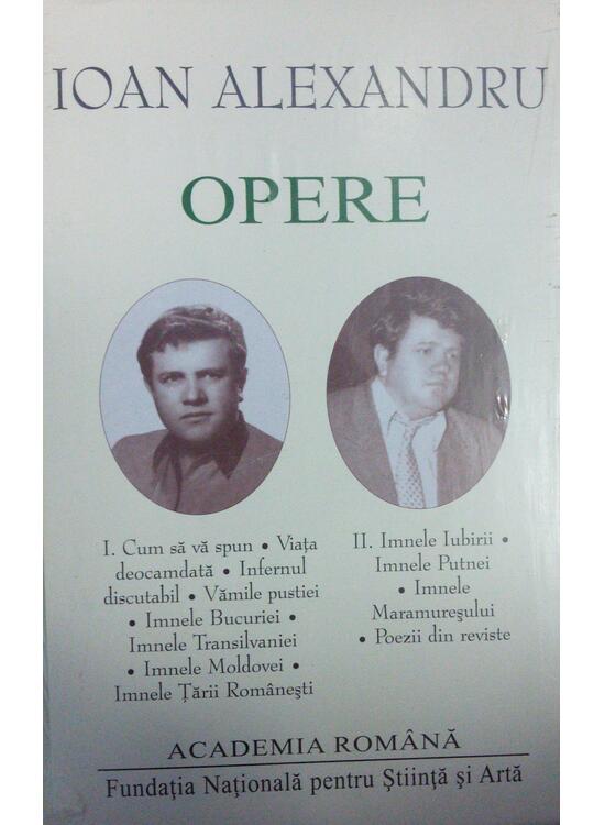 Copertă produs Ioan Alexandru. Opere (Vol. I+II) - gallery big 1