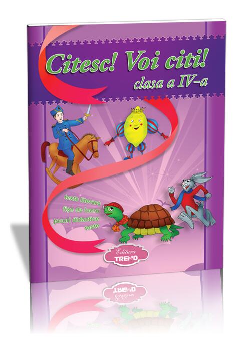 Copertă produs Citesc! Voi citi! Clasa a IV-a