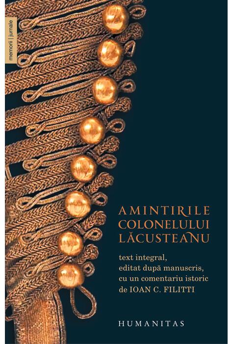 Copertă produs Amintirile colonelului Lăcusteanu