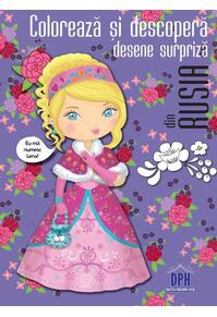 Copertă produs Colorează și descoperă desene surpriză din Rusia