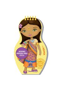 Copertă produs Desenez păpușile mele indiene cu Ashna